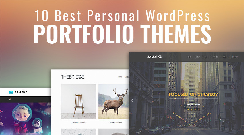 10 Best Personal WordPress Portfolio Themes 2015